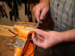 Filing Notches in Barrel Pin.jpg (161511 bytes)